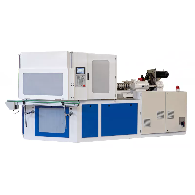 EP-ZQ80 injection blow molding machine — dual-motor European 3-station IBM
