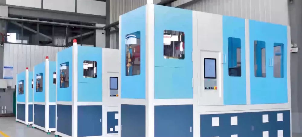 Ever Power blow molding machine manufacturing facility — production workshop