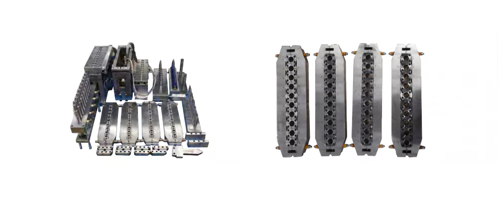 ISBM mould tooling for EP-HGY200-V4 high output bottle production